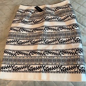 COPY - BHBM embroidered pencil skirt